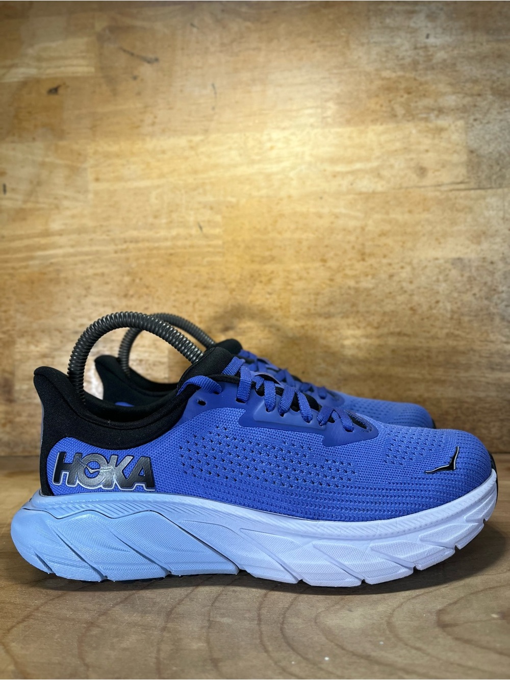 Hoka One One Arahi 7 Womens Size 6 Running Shoes Sneakers Stellar Blue Cosmos